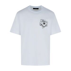 Amiri 'Hollywood' White Cotton T-Shirt Men
